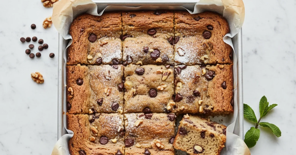 Fudgy Butter Bean Blondies: Secretly Healthy!