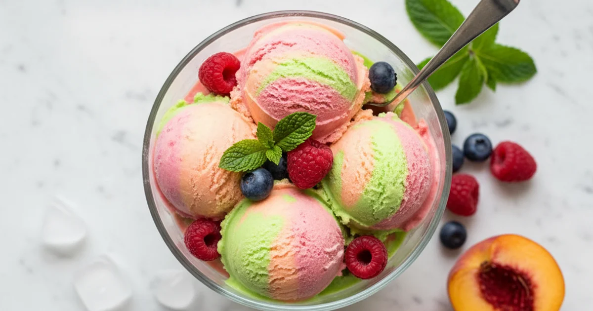 Guilt-Free Sherbet Bliss: Dairy-Free & Delicious!