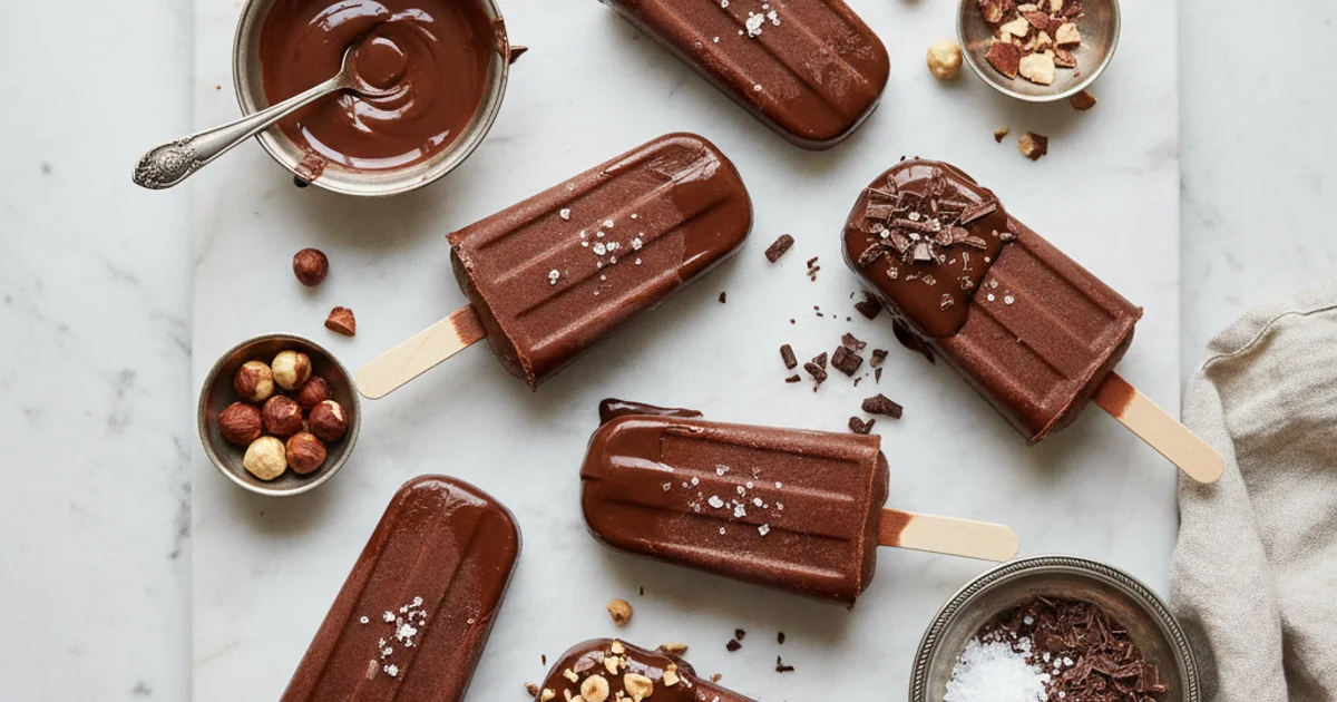 Dreamy Fudgesicles: Your Homemade Chocolate Fix!